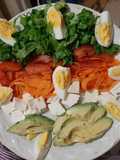 Ensalada fresca y rica