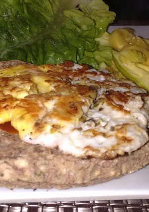 Una foto de Hamburguesa de 2 ingredientes: lentejas y avena