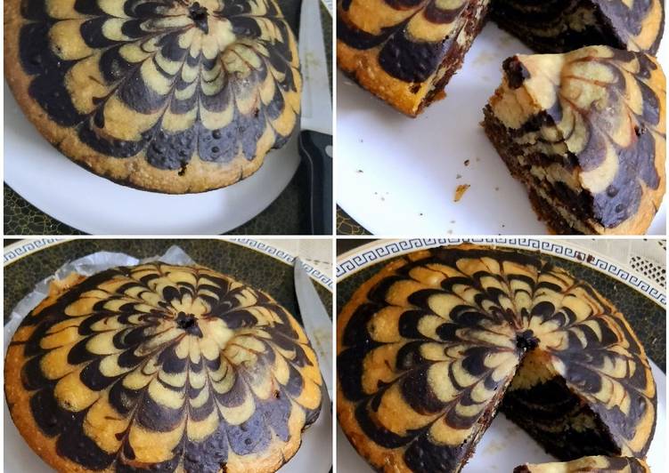 Easiest Way to Make Delicious Marble cake😋😋