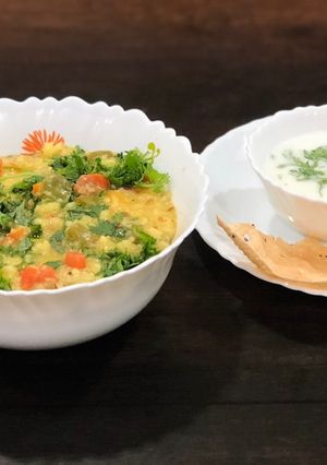 A picture of Wholesome Bajra Khichdi.