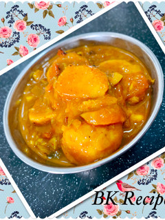 சேப்பங்கிழங்கு குழம்பு (Seppankilanku kulambu recipe in tamil) செய்முறை முக்கிய புகைப்படம்