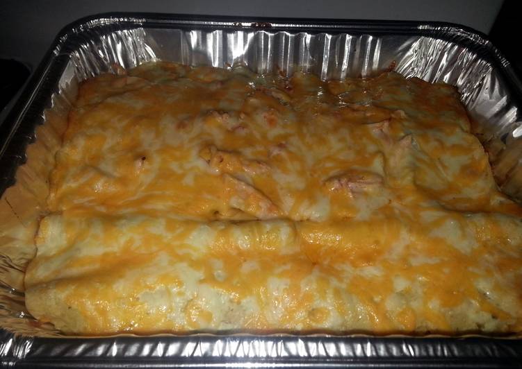 Navarros sour cream chicken enchiladas