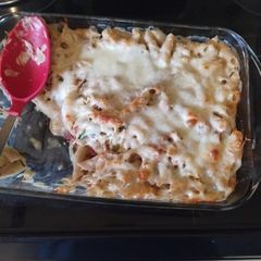 A picture of Chicken Bacon Ranch Casserole GF DF.