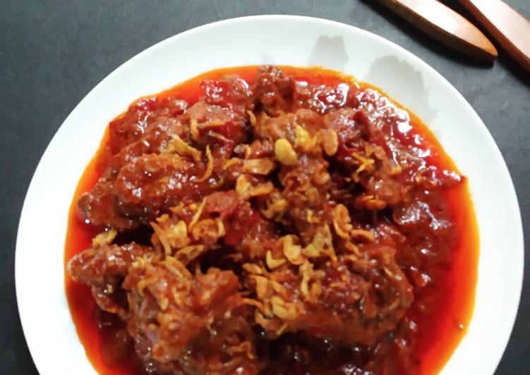 Daging Masak Habang (Merah) khas Banjar / Kalimantan