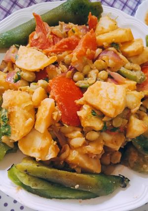 صورة لوصفة بطاطا بلجلبانة 😋