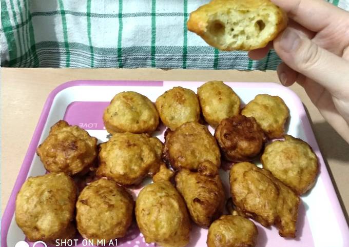 Resep Cekodok Pisang Dgn Ragi Enak Adiegeroro