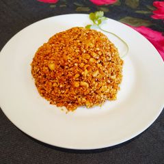 A picture of Peanut coconut chutney.