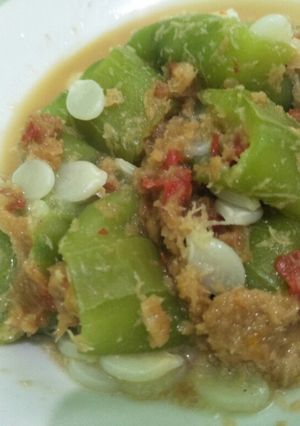 Foto resep Oyong (Gambas) bumbu Urap (Kluban)