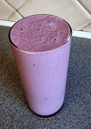Feketeszeder smoothie recept fotója