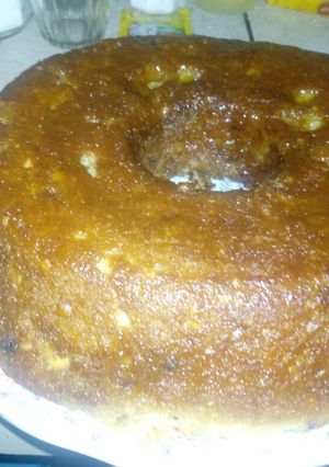 Una foto de Budín de pan