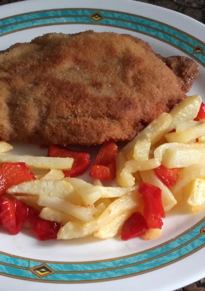Una foto de Cachopo de jamón ibérico y queso de oscos