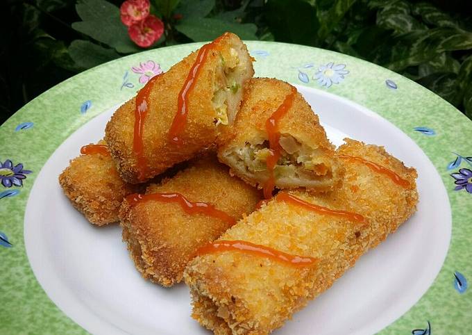 Langkah Mudah untuk Menyiapkan Risoles Roti Tawar, Enak