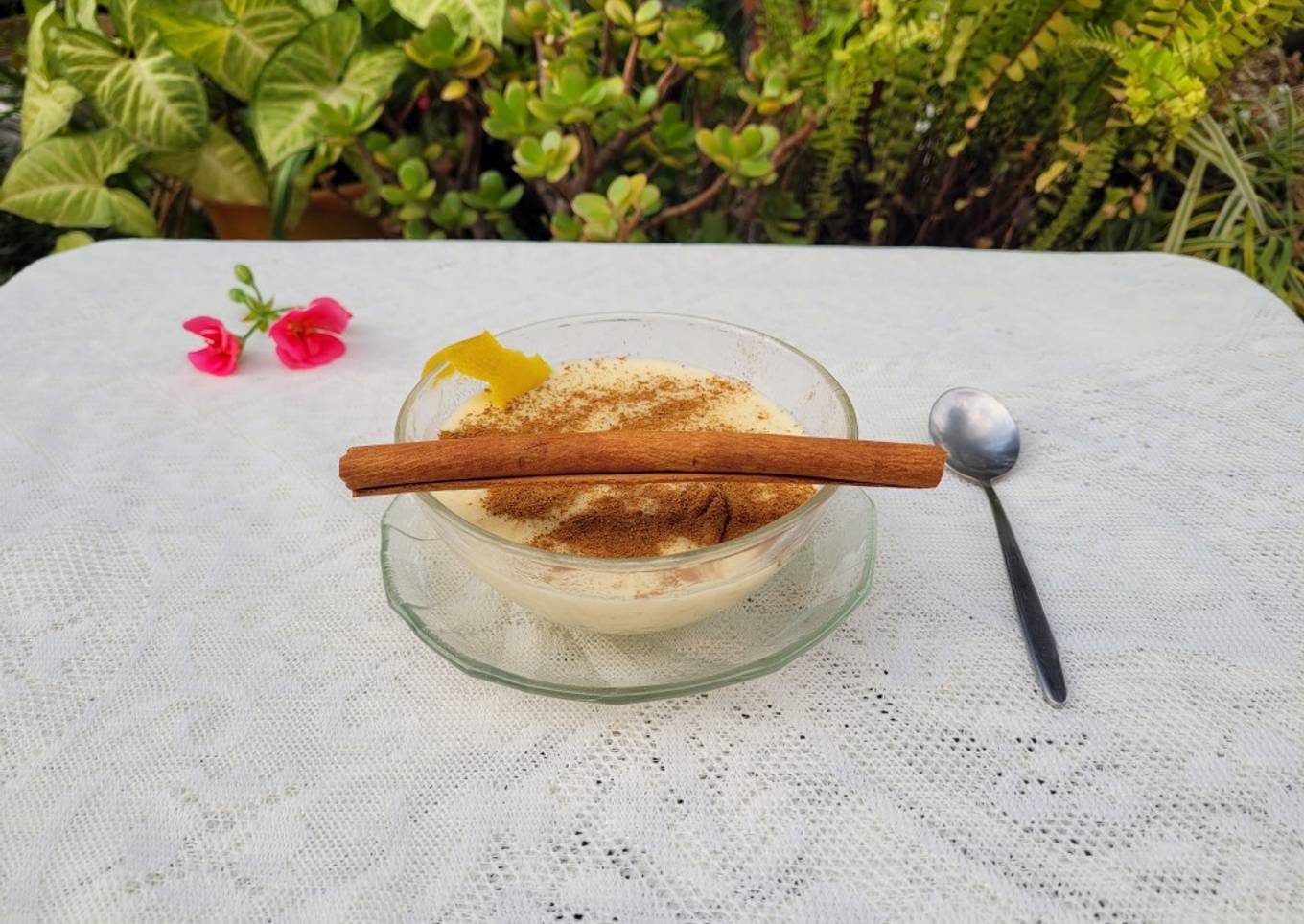 Arroz con leche especiado