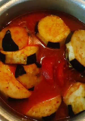 عکسی از دستور خورشت بادمجون 🤤😋