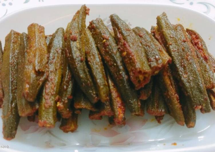 Grilled Stuffed Okra (Bhindi)