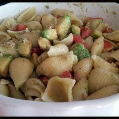 A picture of AMIEs PASTA with AVOCADO & TUNA.