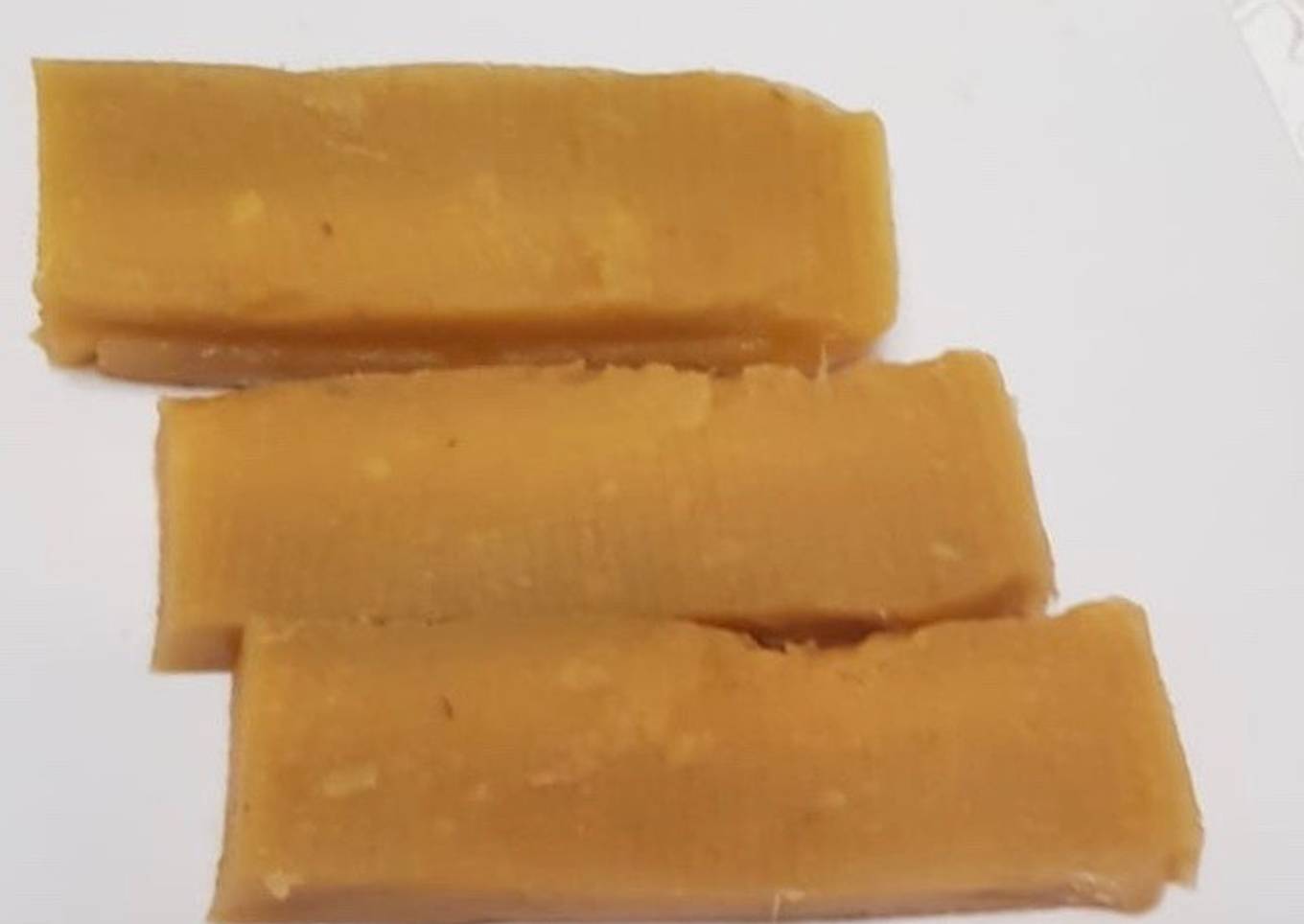 Dulce de batata sin azúcar