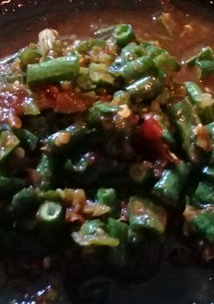 Foto resep Karedok kacang panjang mentah