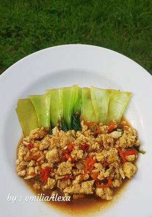 Foto resep Tumis Pokcoy Telur