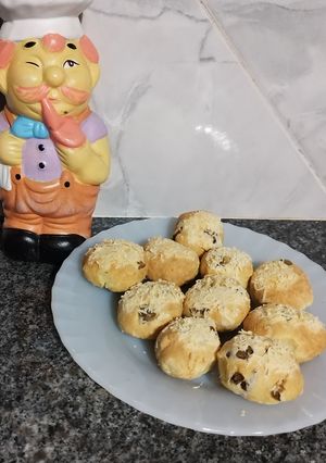 Una foto de Pancitos de aceituna en freidora de aire✨