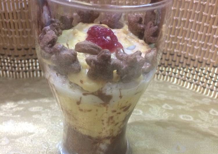 Step-by-Step Guide to Make Ultimate Bread with popcorn custard parfait