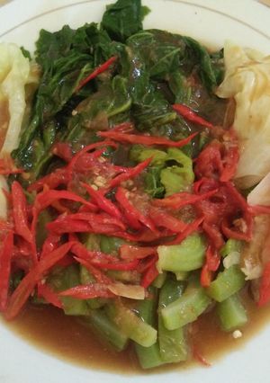 Foto resep Sawi Tumis ala Restoran