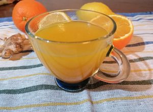 Foto di Tisana agli agrumi e curcuma