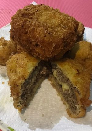 Foto resep Burger Sapi isi Keju