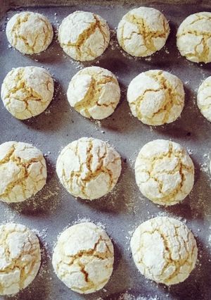 Una foto de Galletitas craqueladas de limón