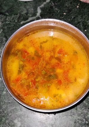 फलाहारी आलू टमाटर (उपवास वाली सब्जी) रेसिपी मुख्य फोटो
