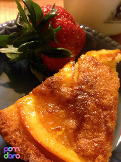 A picture of Pan Meino/ Orange Cake.