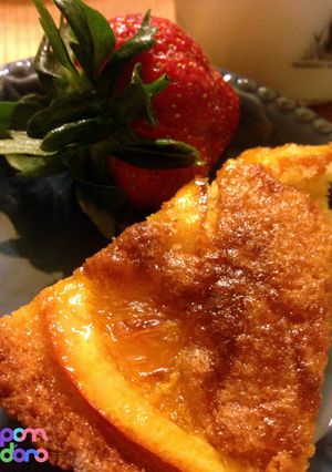 A picture of Pan Meino/ Orange Cake.