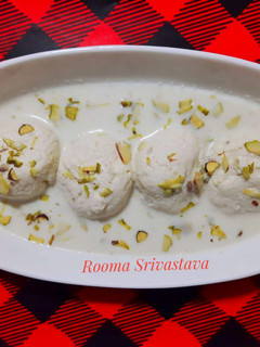 A picture of Quick Rasgulla Rasmalai.