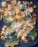 Coliflor y brócoli gratinados