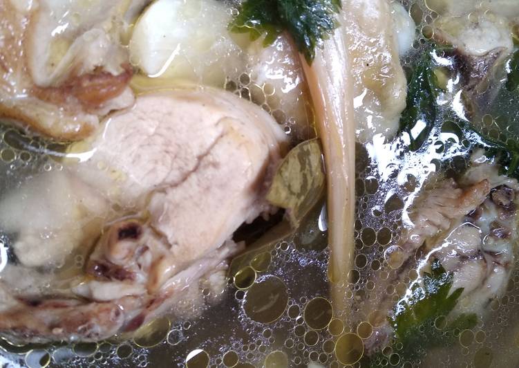 Cara Mudah Membuat Sop ayam pak min klaten yang Enak