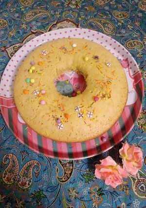 عکسی از دستور کیک کدوحلوایی 😋