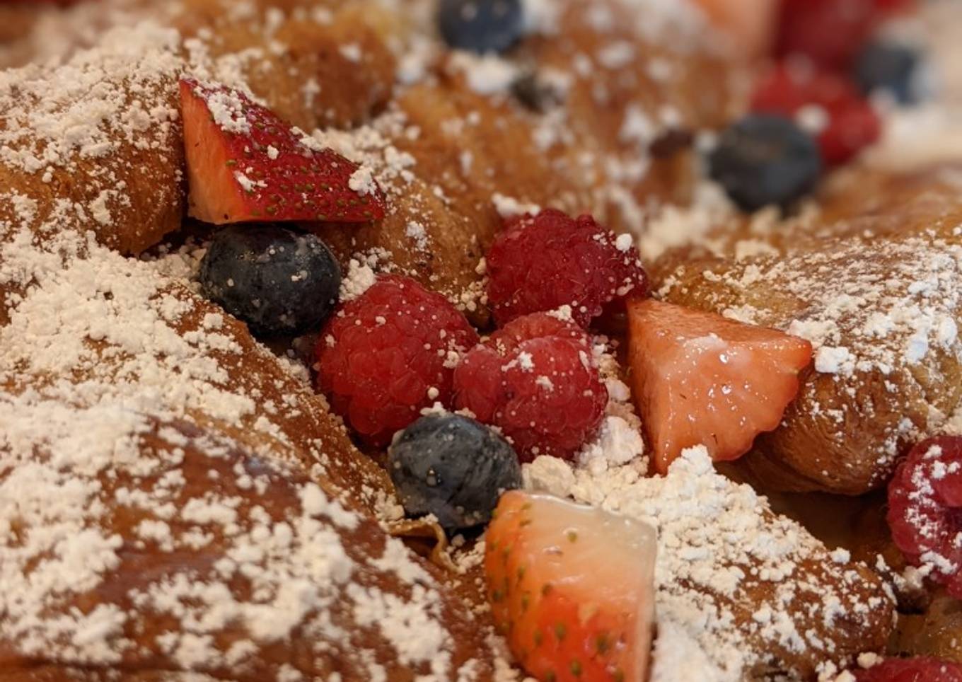 Baked Croissant French Toast