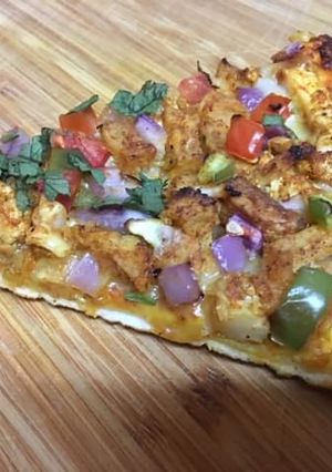 A picture of Potato Onion Pizza (10 Minute Pizza).