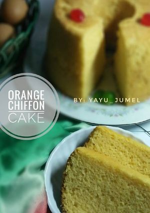 Foto resep Orange Chiffon Cake 🍋