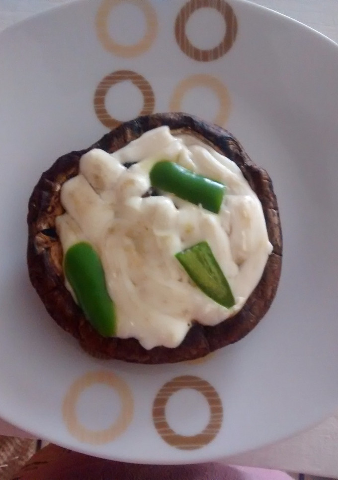 Una foto de Hongos con queso