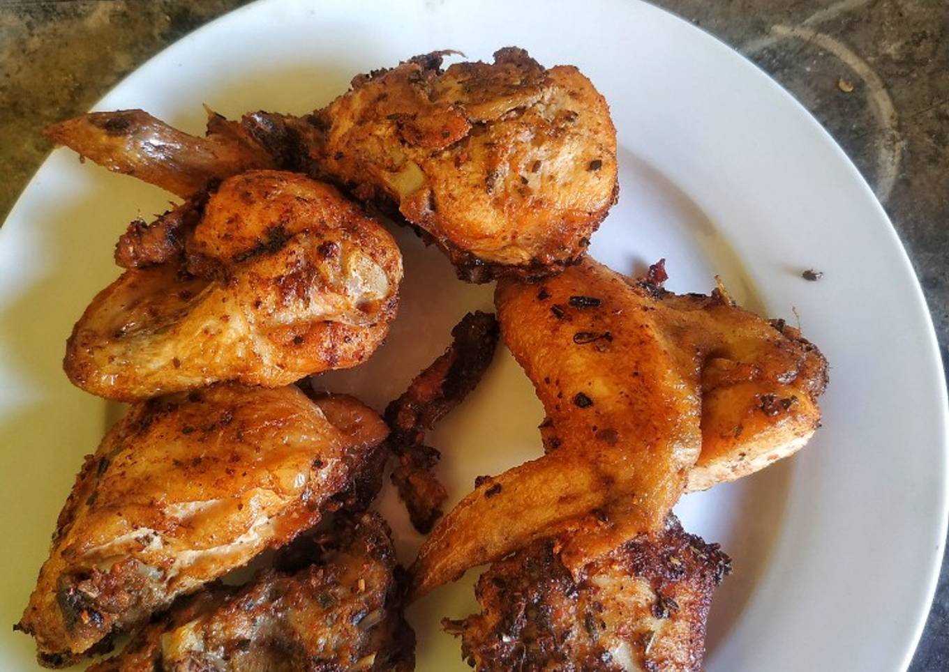 Ayam goreng bumbu marinasi