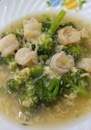 Foto resep Brokoli cah udang