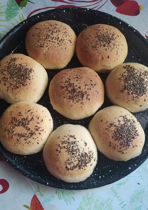 Una foto de Pan para hamburguesa 🌱