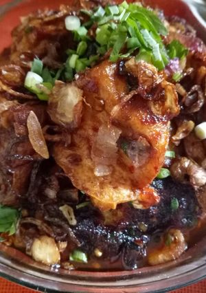 Foto resep Semur Tahu dan Telur Mata Sapi
