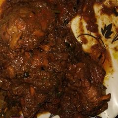 A picture of Mutton masala.