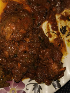 A picture of Mutton masala.