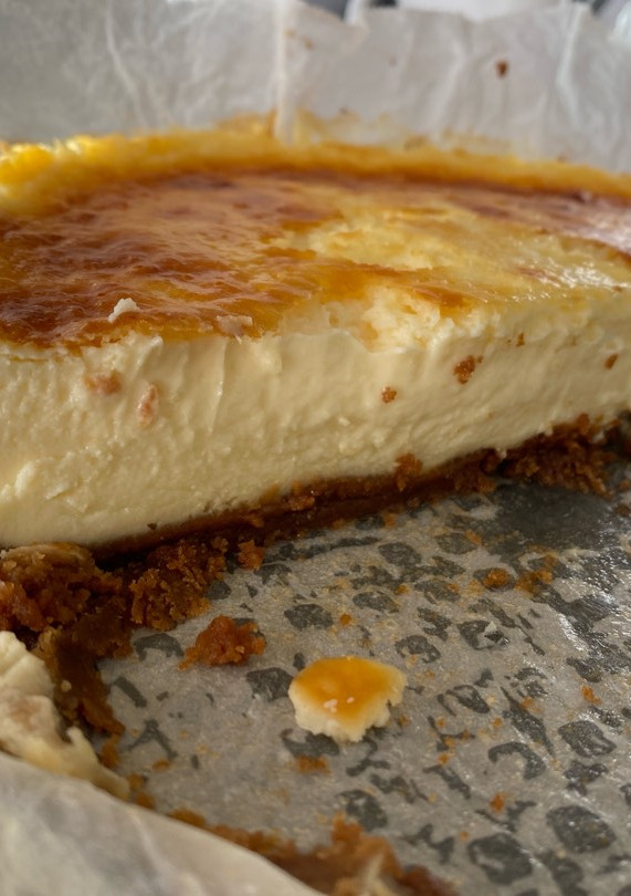 Una foto de Tarta de queso ricotta y mascarpone