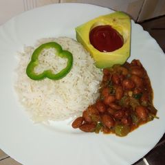 A picture of Rice beans.