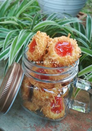 Foto resep Strawberry thumbprint cookies