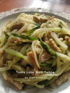 Foto resep Tumis Labu Siam Tempe